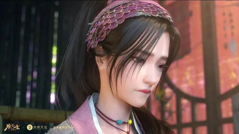 紫色头发的女人描述已自动生成